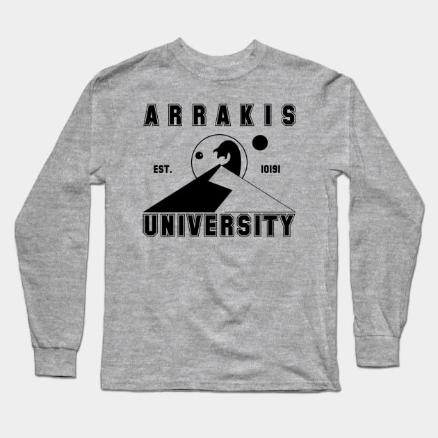 Arrakis University Long Sleeve T-Shirt by Malakian Art